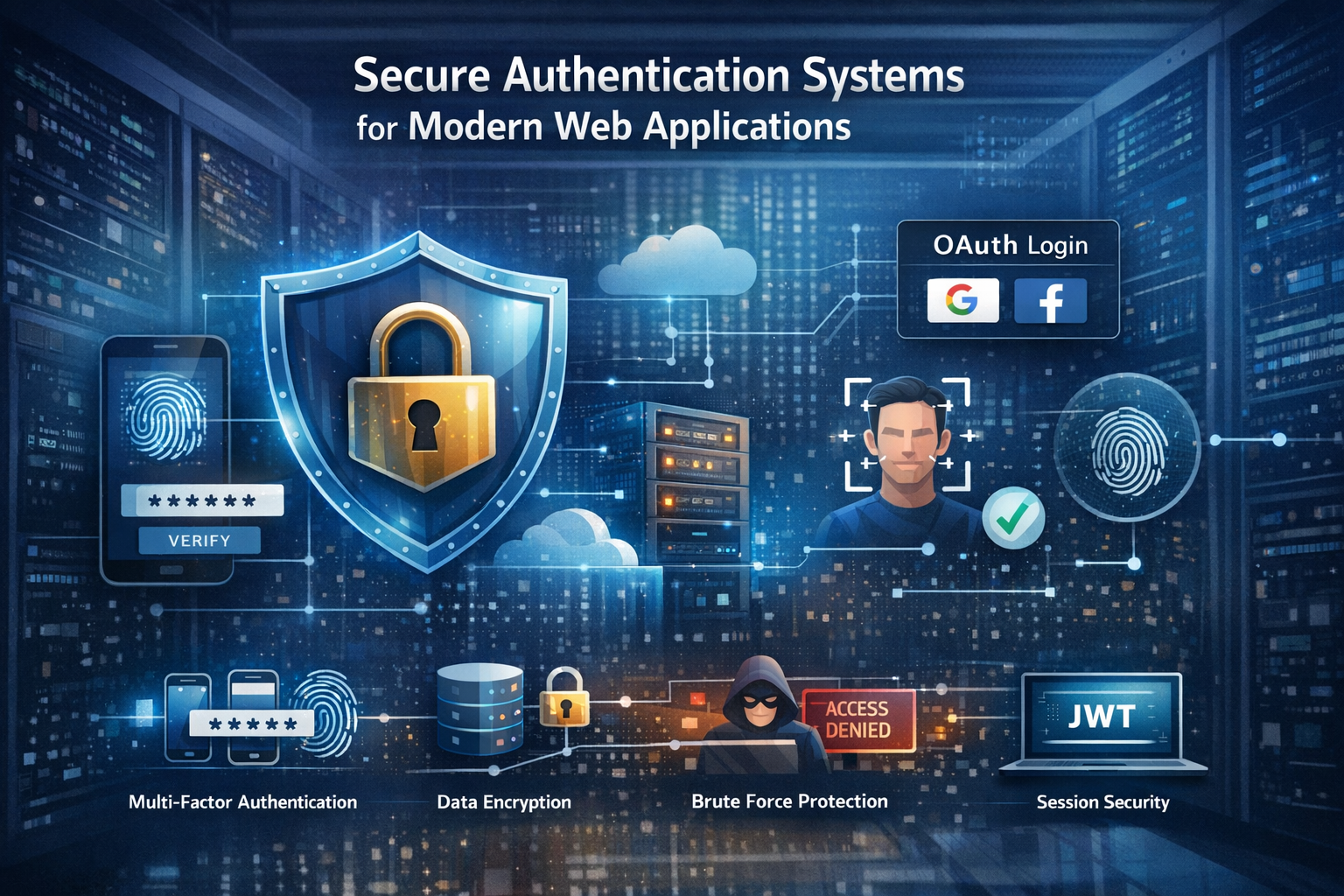 Secure Authentication Systems for Modern Web Applications